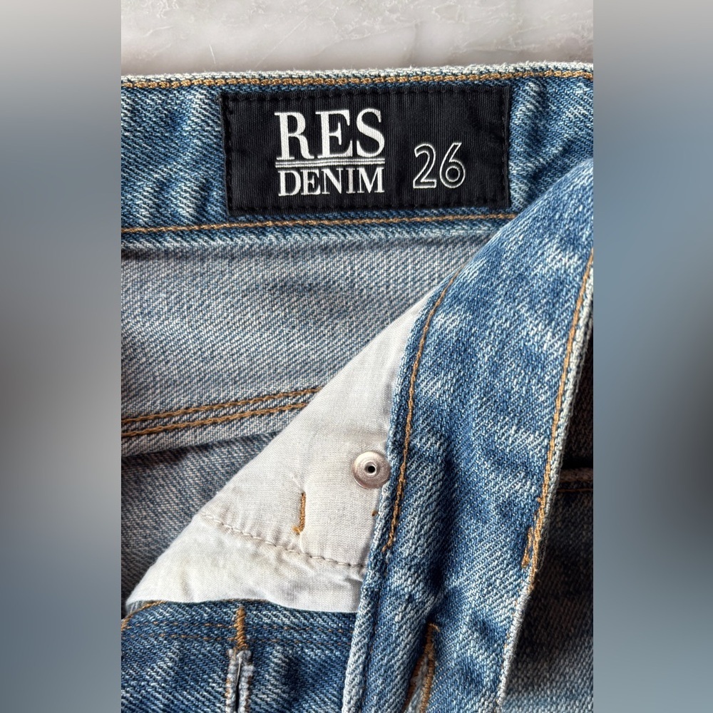 RES Denim Mini Skirt – Size 26 - Picture 4 of 8